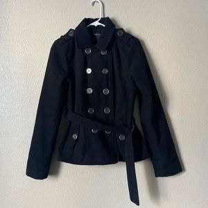 Wet Seal Black Pea Coat
